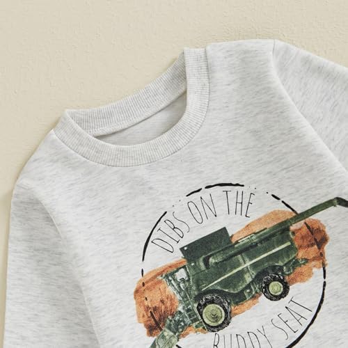 Warm Cozy Tractor Fit Jogger Pants for Baby Boys