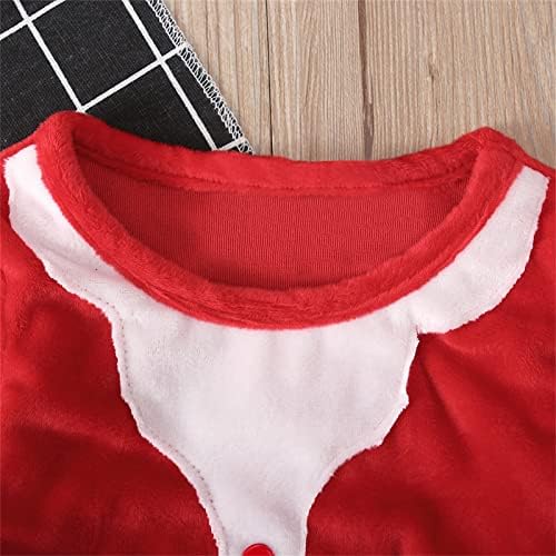 childrens Christmas Outfit Santa Claus Santa hat and Santa T-shirt Santa Pantsriage