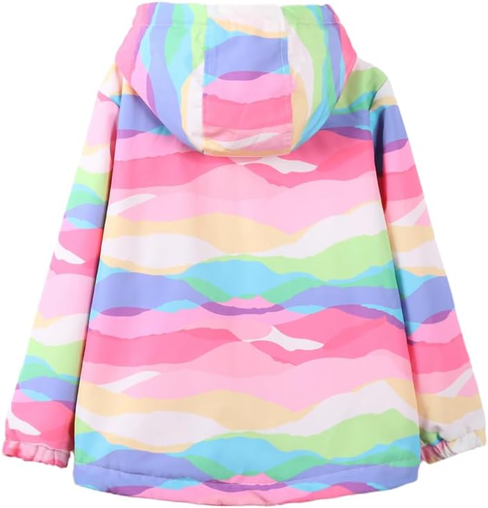 Comfortable and Water-Resistant Rain Jacket for Kids - Girls