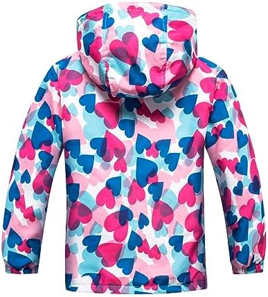 Perfect for Kids Waterproof Rain Jacket with Fleece Lining in US