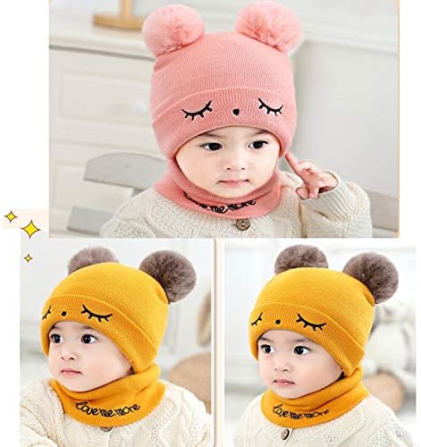 XSBY Baby Unisex Soft Knitted Headwear for Babies