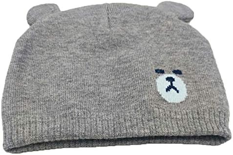 XKT Cute Bear Knitted Hat for Babies