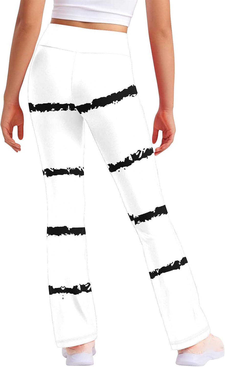 Comfortable Toddler Girls Striped Yoga Pants