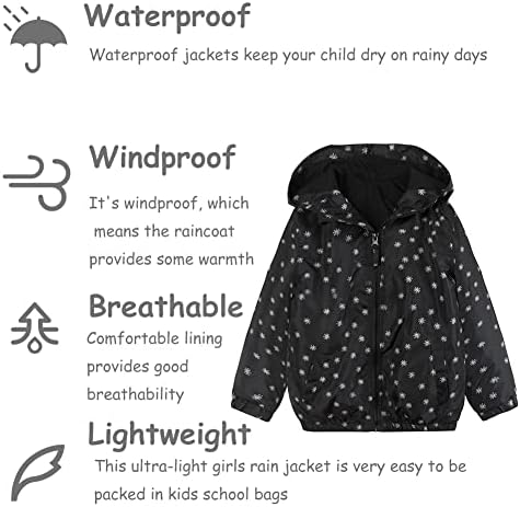 SNOW DREAMS Waterproof Kids Rain Coats