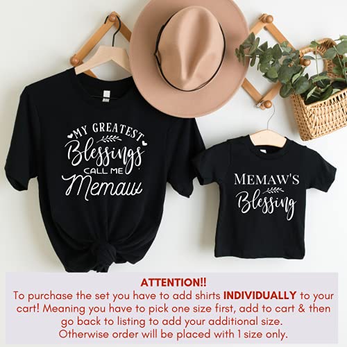 Handmade Grandparent Matching Shirts