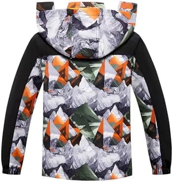 SaphiRose Kids Waterproof Rain Jacket Perfect for wet adventures