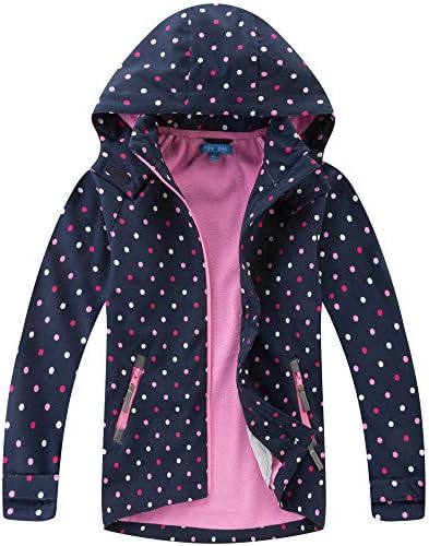 MGEOY Boys Girls Lightweight Waterproof Rain Coats for Kids - Windproof Water Repellent