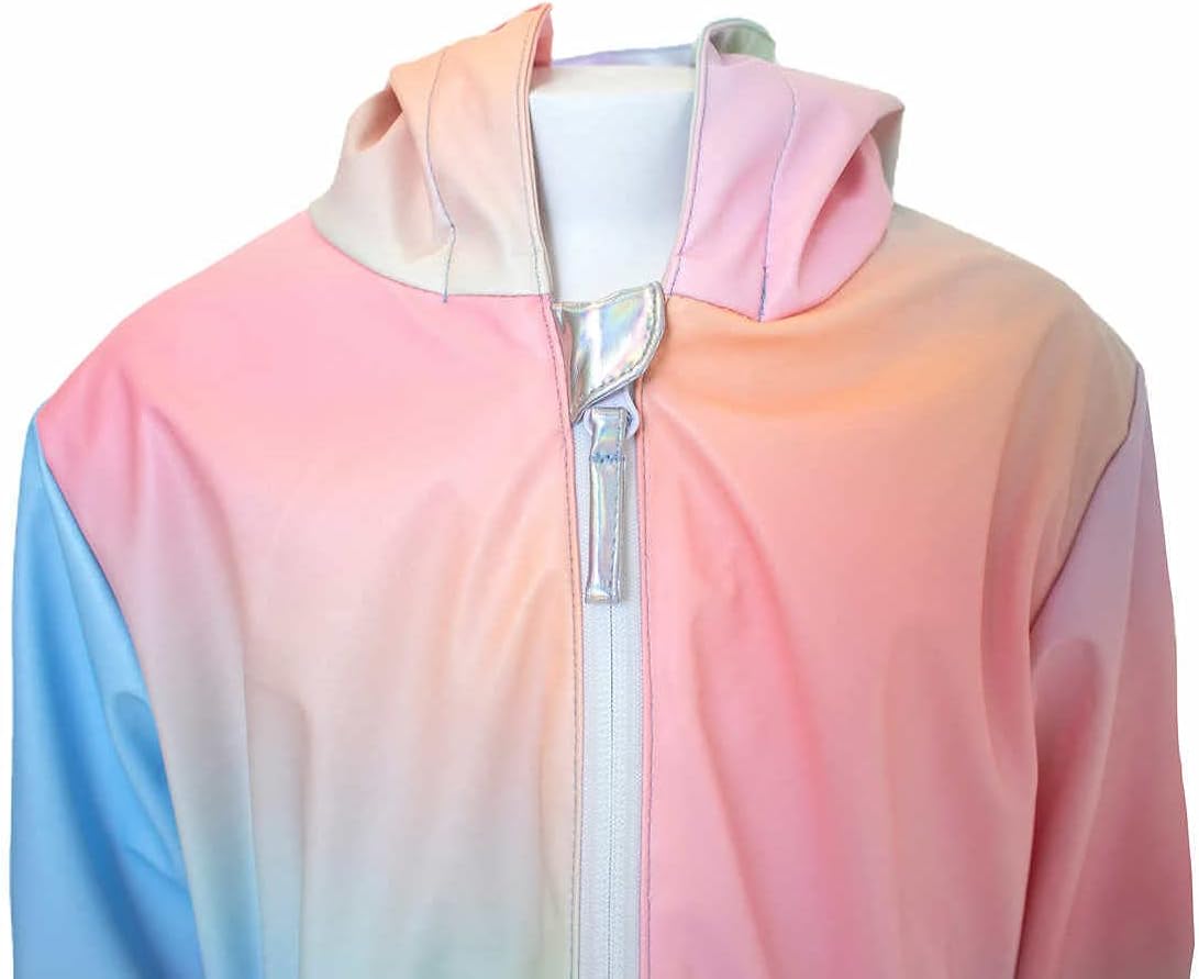Perfect Girls Ombre Rainbow Rain Coat Iridescent by Western Chief US Made