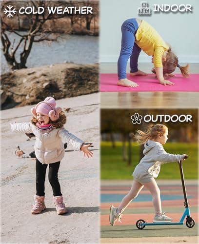 Comfortable Kids Leggings Unisex 6-Pack