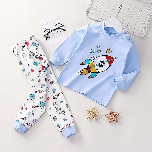 Soft Cartoon Pajamas for Kids