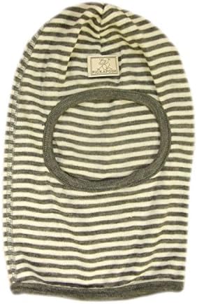 Pickapooh Organic Winter Hats for Babies Merino Wool silk Balaclava