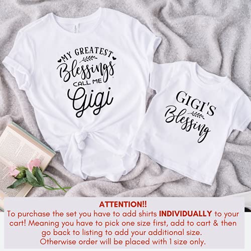 Handmade Grandparent Matching Shirts
