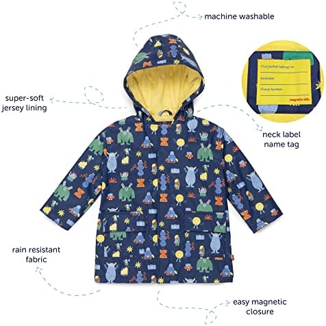 Magnetic Color-Changing Raincoat for Kids