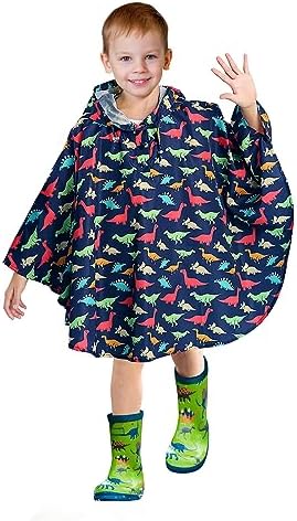 LAMA Kids waterproof rain ponchoReusablelightweight