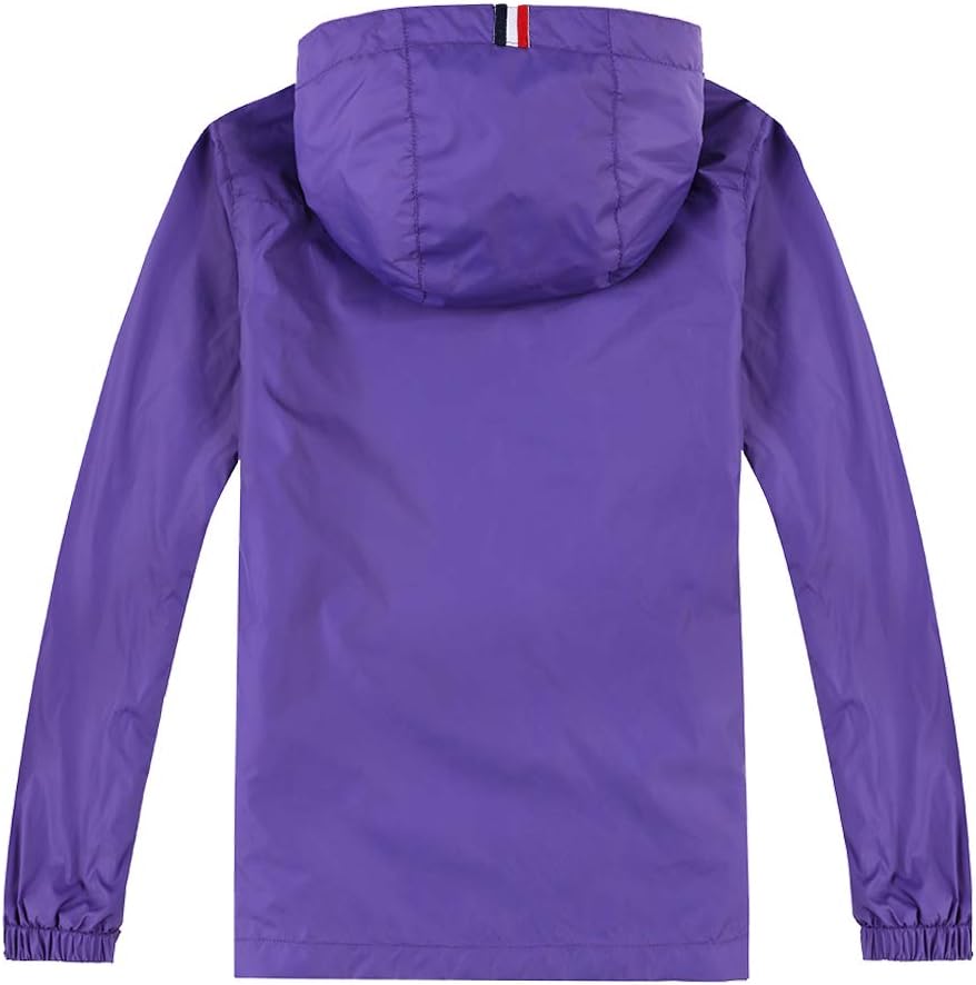 Jingle Bongala Boys Girls Lightweight Breathable Waterproof Rain Jacket