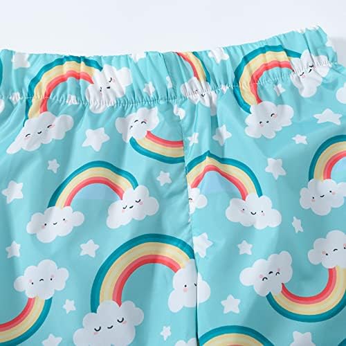 RNTOPToddler Waterproof Rain Jacket Pants Set Light Blue