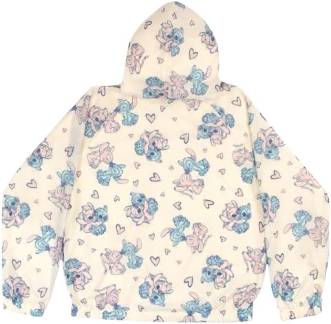 Disney Princess Lilo Stitch Kids Lightweight Rain Jacket