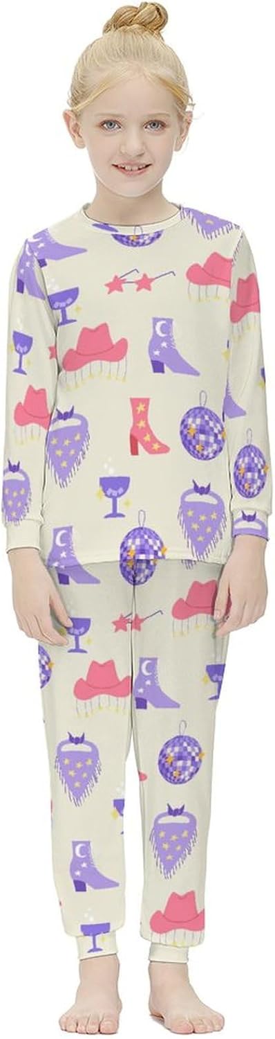 Cute Thermal Pajamas for Girls - Soft and Comfortable