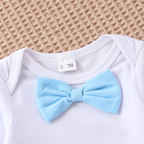 GOLLUNER Cute Baby Romper Pants Set Soft Gentle for Newborns