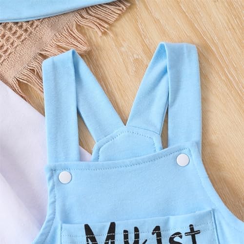 GOLLUNER Cute Baby Romper Pants Set Soft Gentle for Newborns