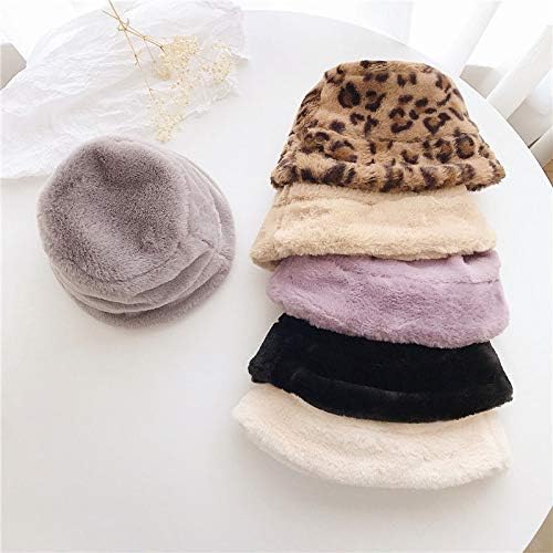 Happy Little Winter Hats with Faux Rabbit Fur