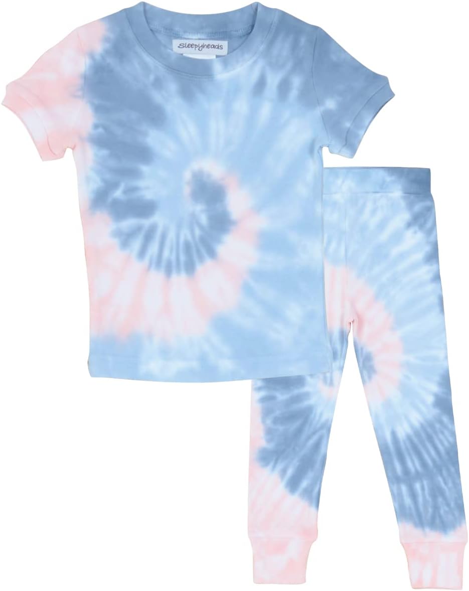Sleepyheads Colorful Tie Dye Pajama Set