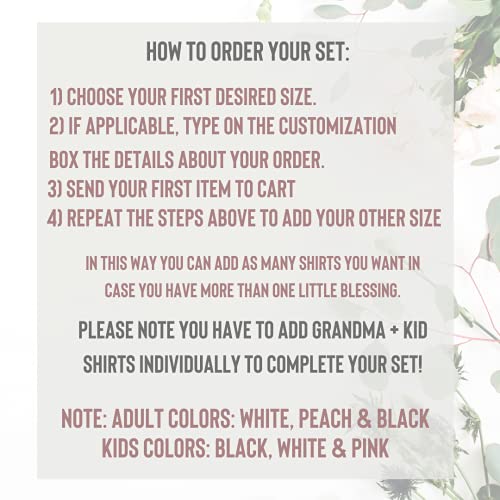 Grandmas Girl - Granddaughter Grandma Matching Shirts
