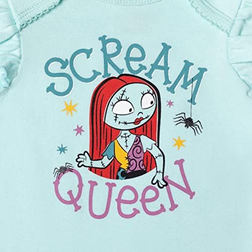 Disney Nightmare Before ChristmasZero Sally Jack Skellington Baby Girls Outfit Set