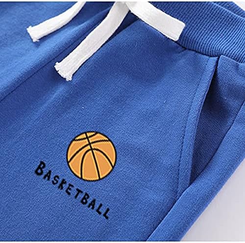 EISHOW 2-Pack Fun Basketball Shorts for Babies