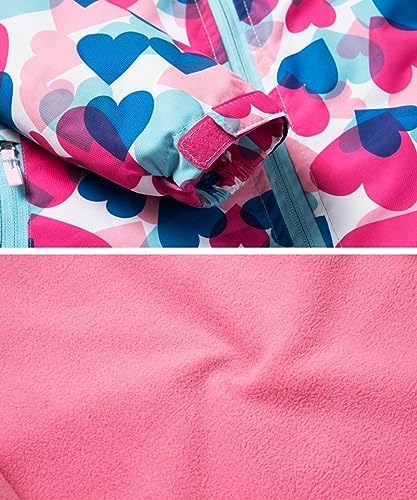 Perfect for Kids Waterproof Rain Jacket with Fleece Lining in US