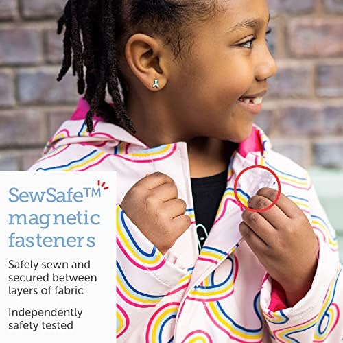 Magnetic Color-Changing Raincoat for Kids