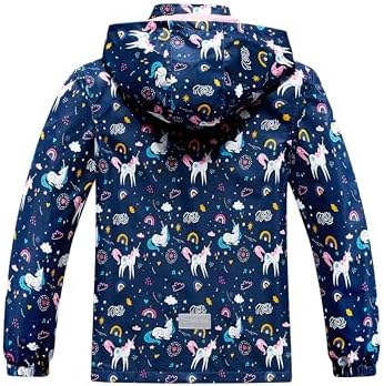 Kids Boys Dinosaur waterproof rain jacket