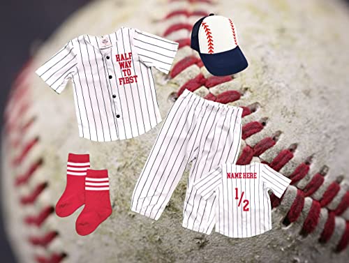 Half Way To First Baseball Set
