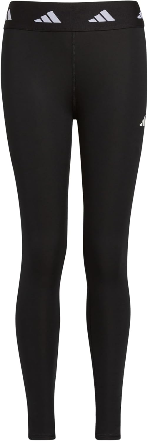 Adidas Techfit Leggings for Girls Moisture-Wicking Comfortable Detached Waistband