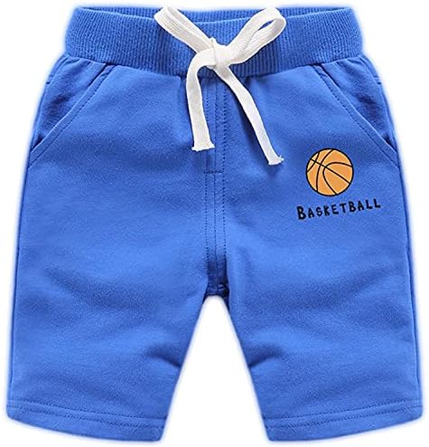 EISHOW 2-Pack Fun Basketball Shorts for Babies