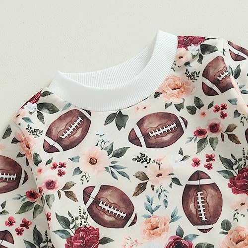 Lamuusaa Newborn Baby Football Outfit for Boys and Girls 10