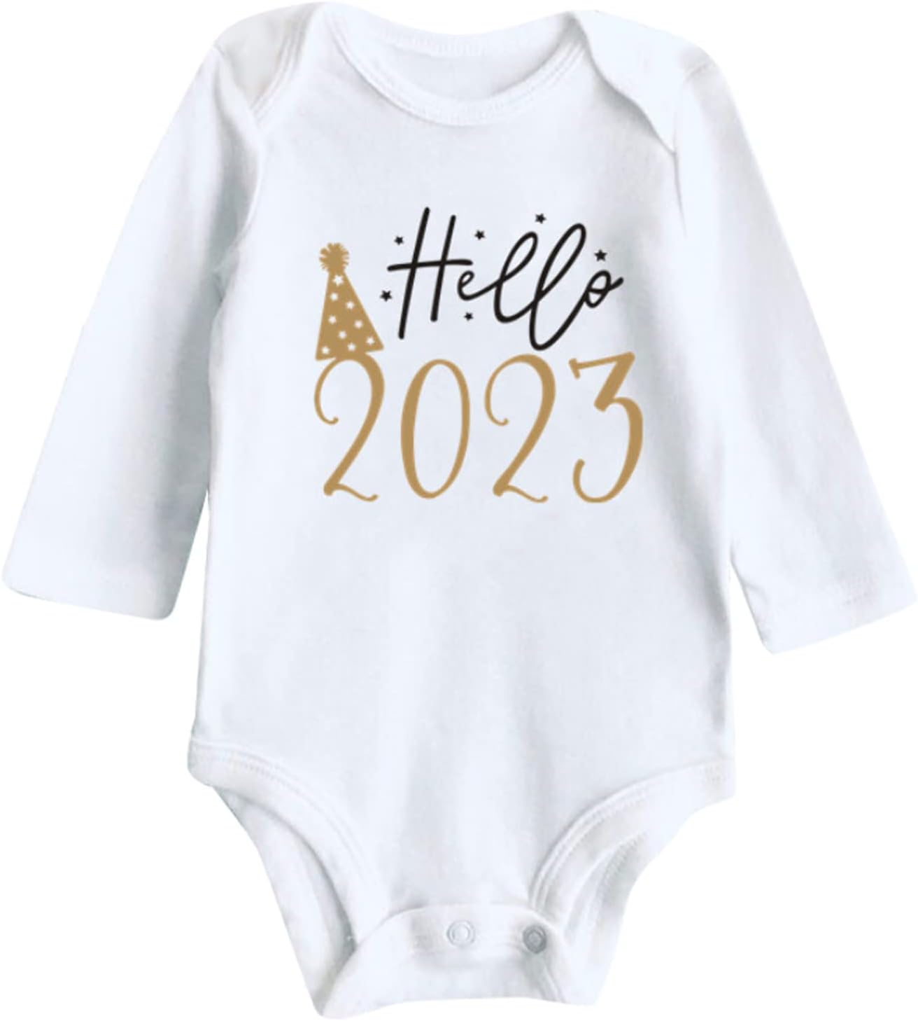 Newborn New Year Romper Jumpsuit conscientiabel