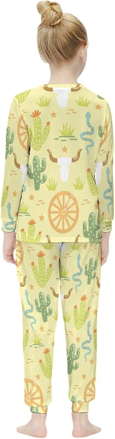 Meiko Girls Thermal Underwear Set - Soft Warm Stretch Fit