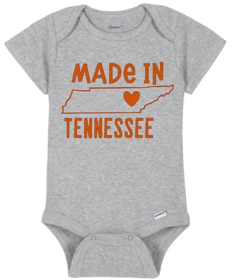 Warm Cozy Tennessee Baby Bodysuit