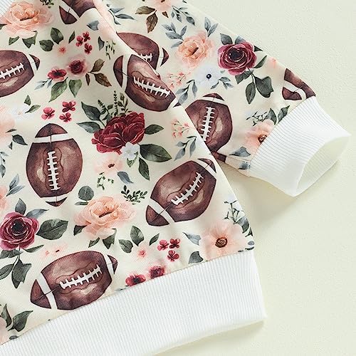 Lamuusaa Newborn Baby Football Outfit for Boys and Girls 10