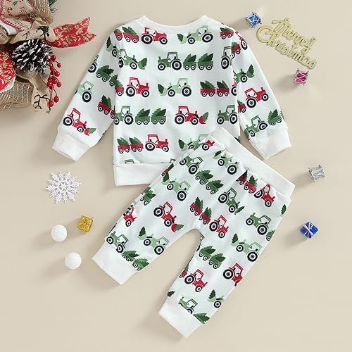 FIOMVA Chamoma Print First Christmas Outfit