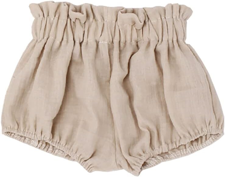 RUKOSU Baby Girl Ruffle Cotton Gauze Bloomers Shorts