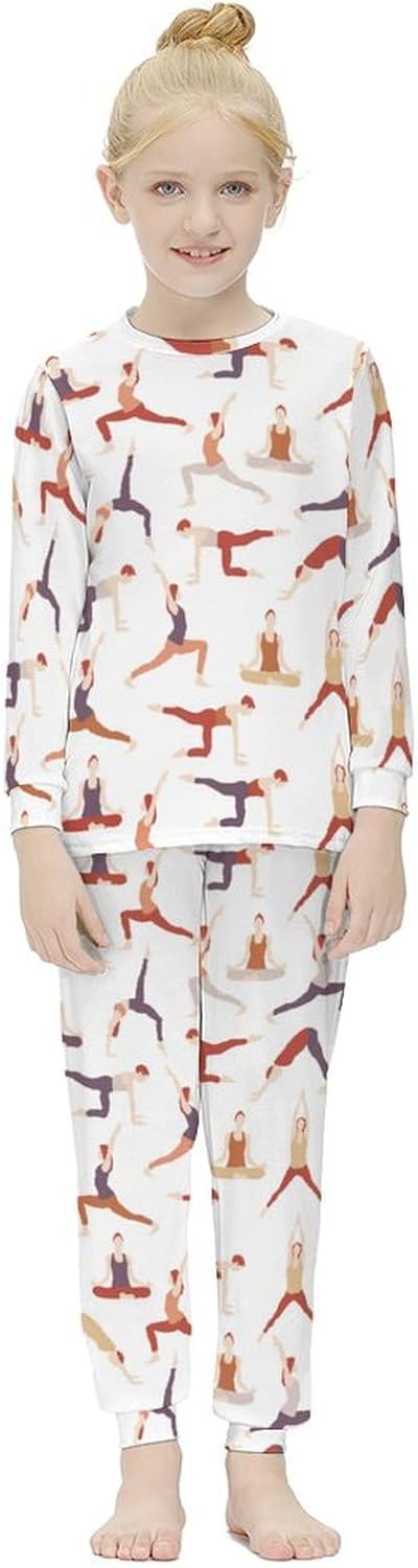 Meiko Girls Soft Base Layer Pants Set