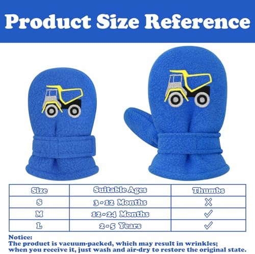 Winter mittens toddler gloves