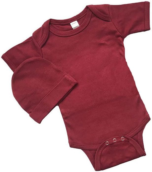 Monag Baby Bodysuit Cap Set