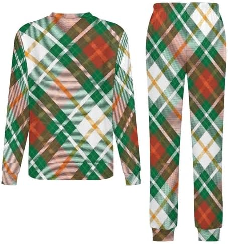 Comfy Kids Sleep Set - Soft Plaid Pants Shirts for Boys Girls