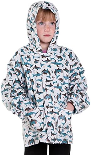 Warm Durable Waterproof Rain Jacket for Kids