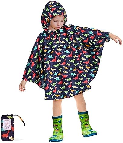 LAMA Kids waterproof rain ponchoReusablelightweight