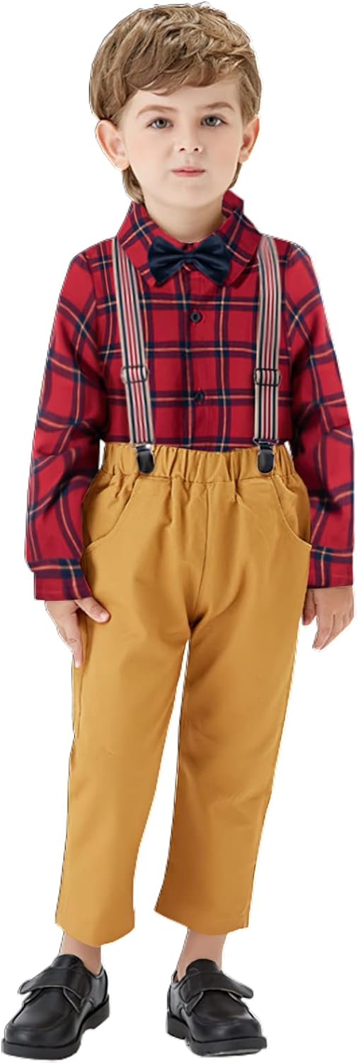 Slim Fit Tuxedo Suit Set for Boys