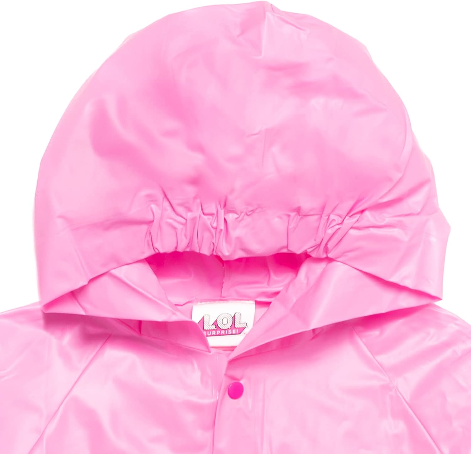LOL Surprise Diva Neon QT MC Swag Girls Waterproof Rain Jacket and Umbrella